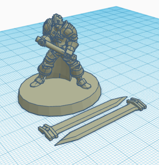 Guts (Berserk) Miniature 28mm