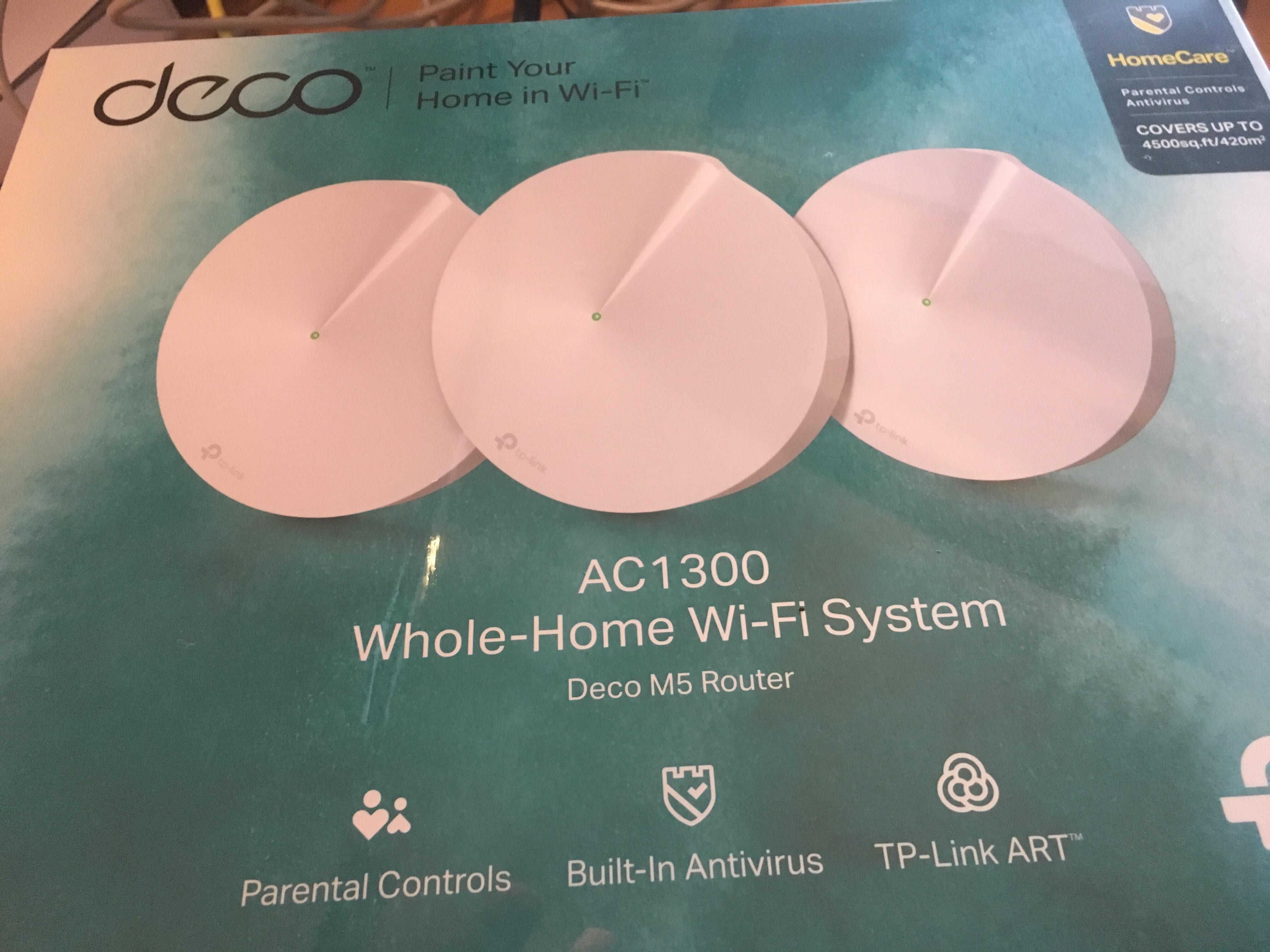tp-link deco mesh network  wall bracket