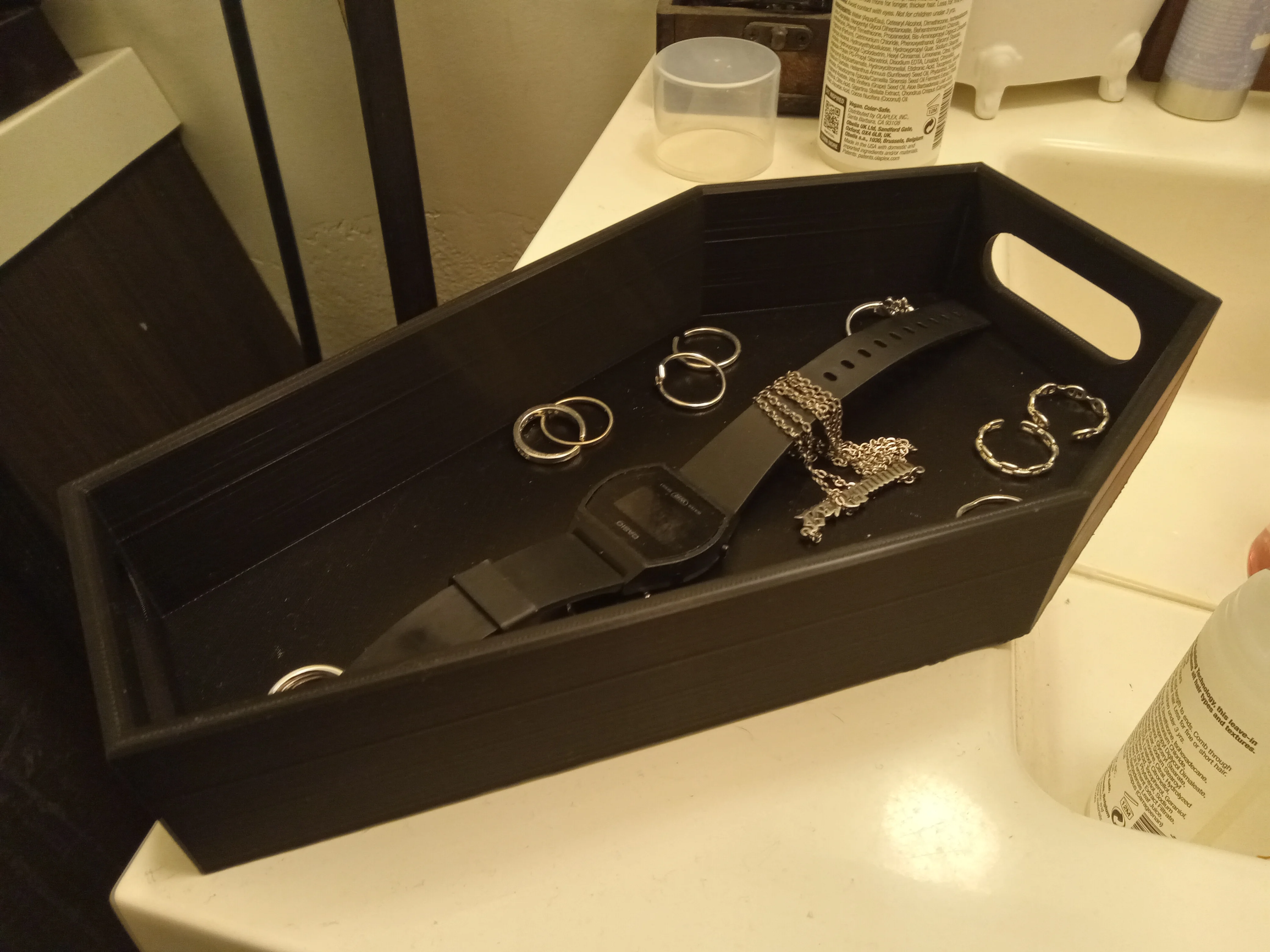 Coffin tray