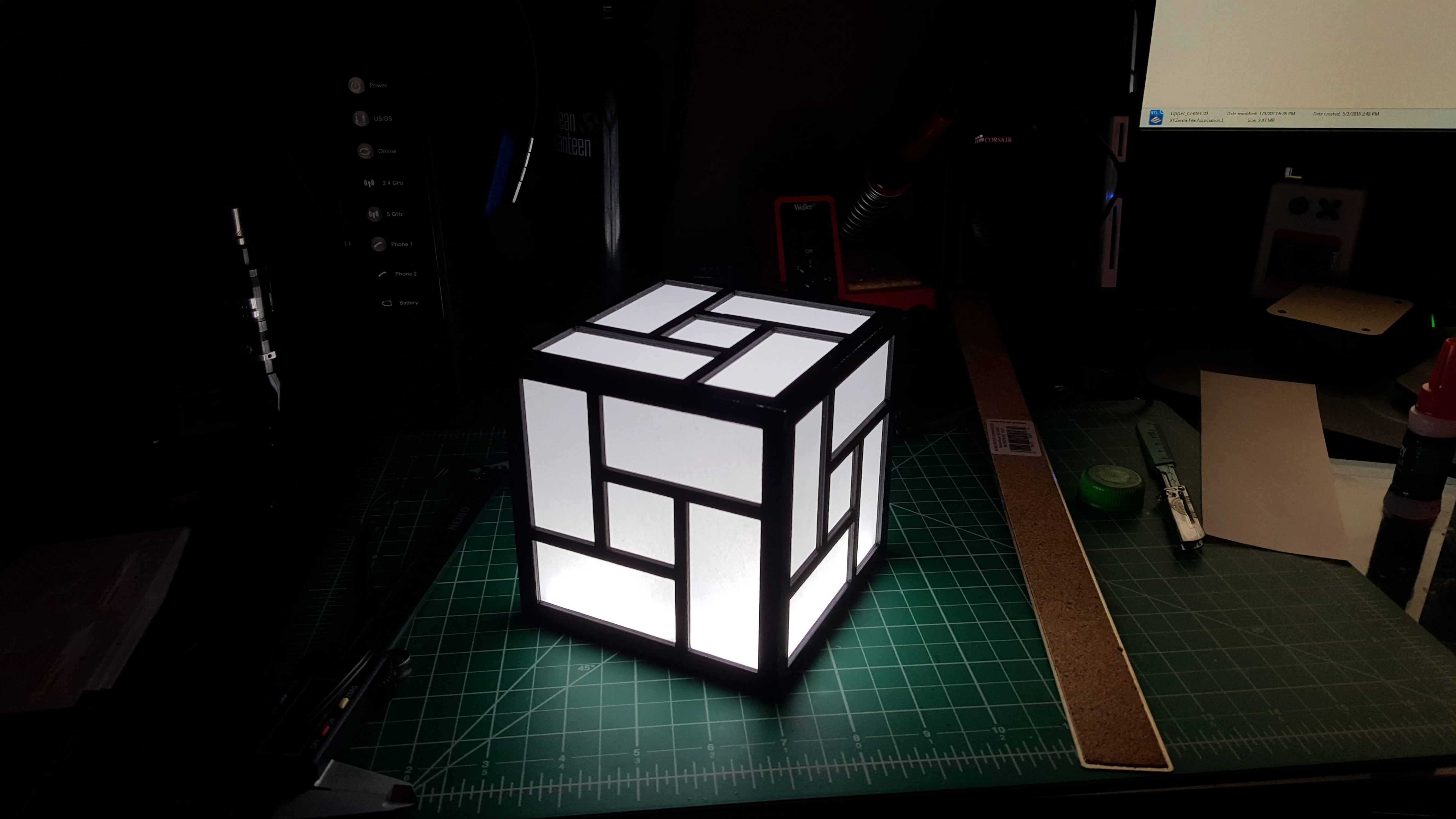 Japanese style light box