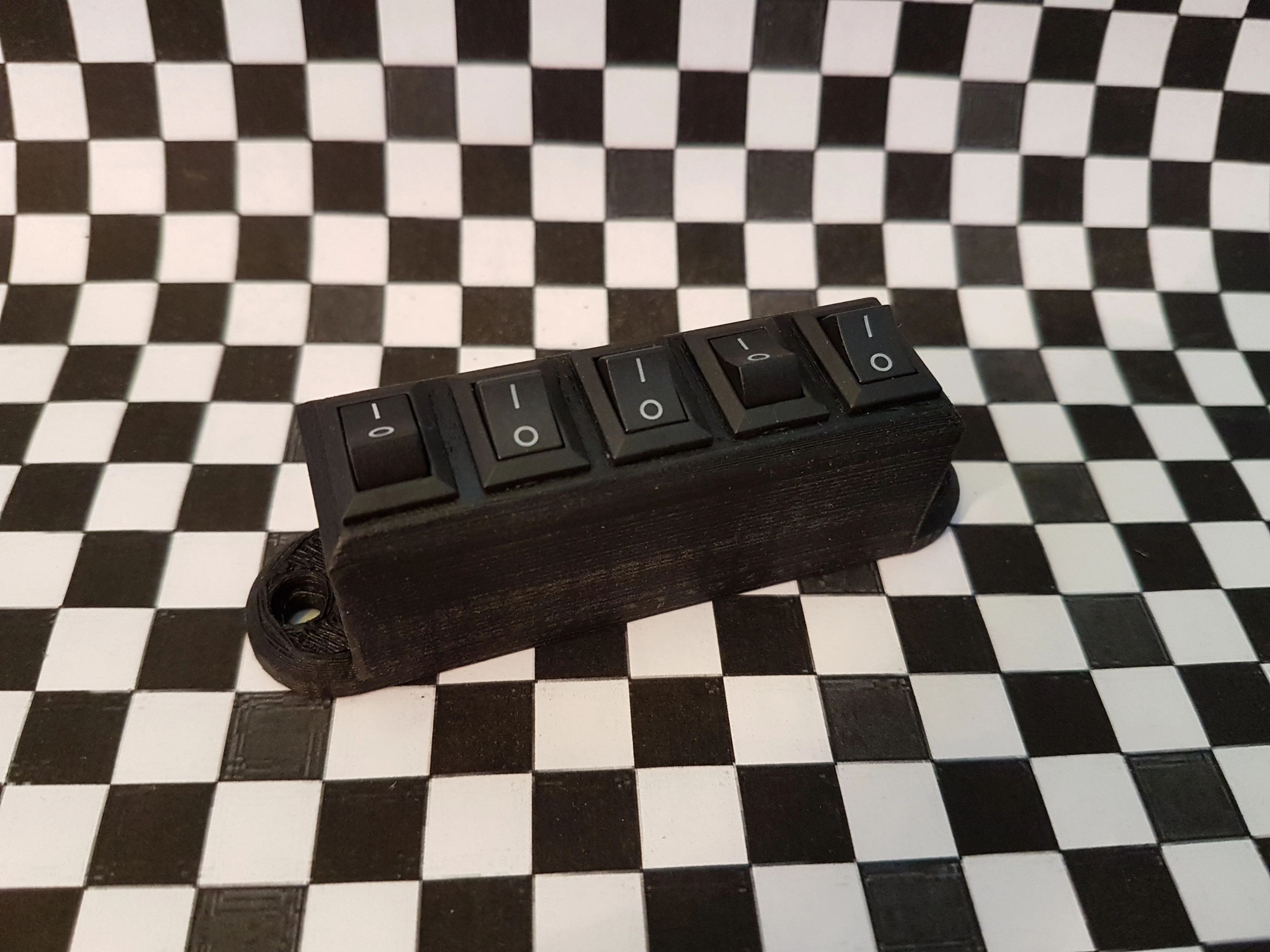 micro 12v Rocker Switch Block (5 pcs) / micro 12V Schalterblock (5 Stück)