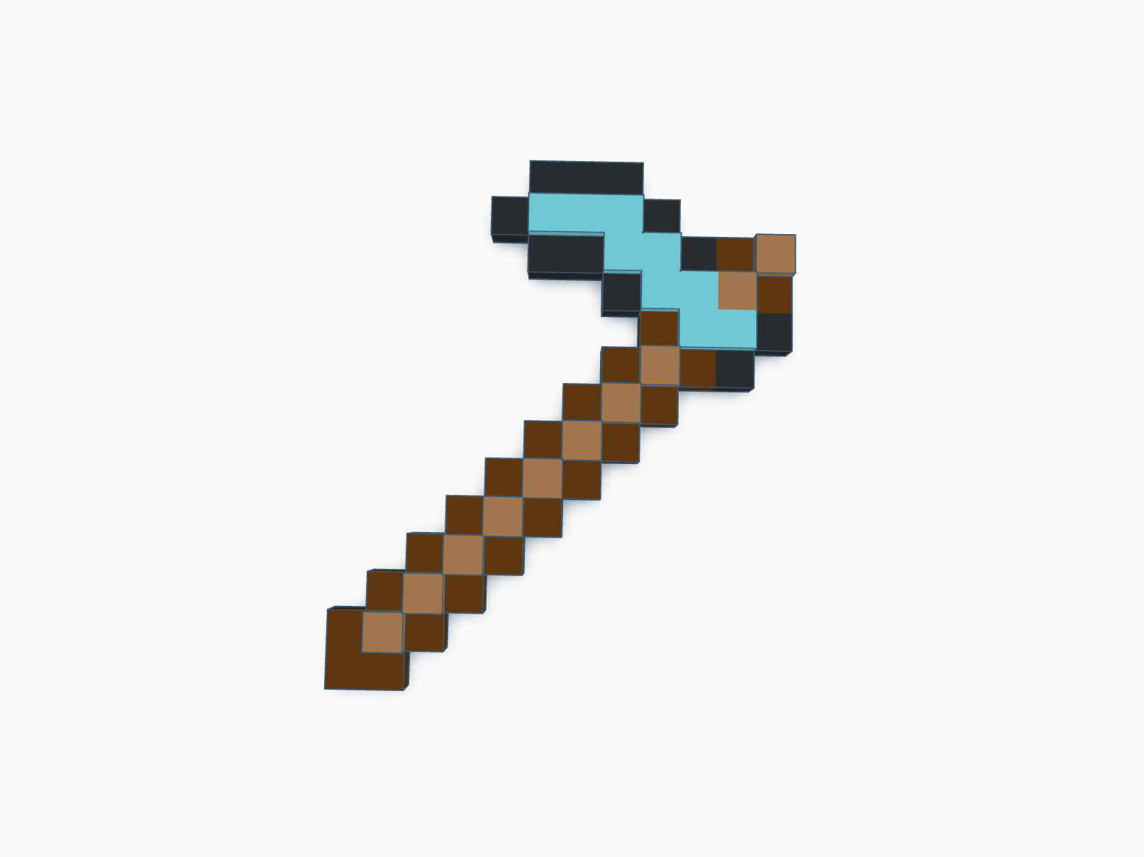 Minecraft Diamond Hoe