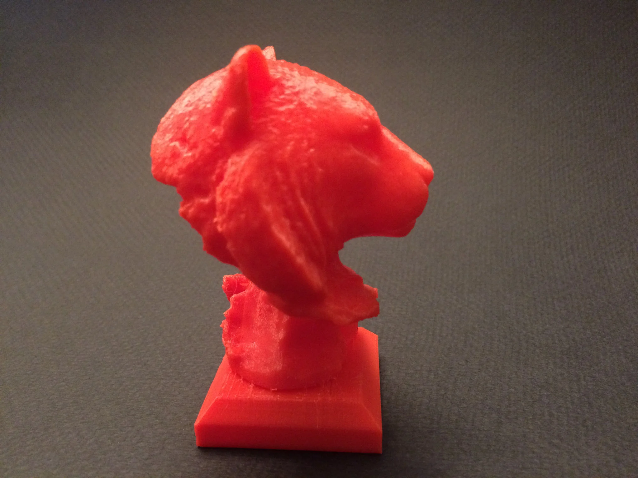 Tiger Head Sculpture