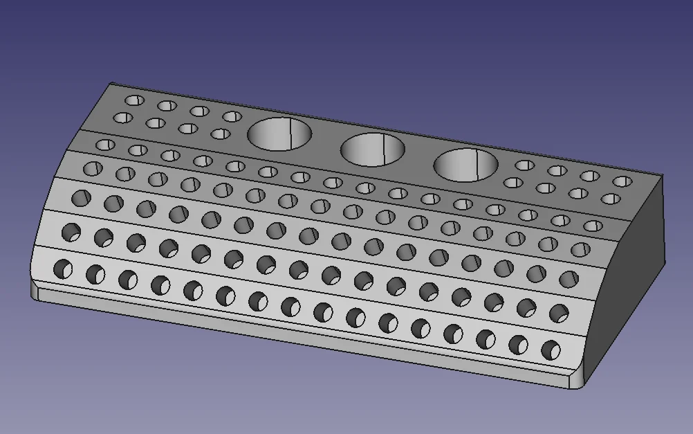 Tool Holder v1 for 4mm Bits and screwdrivers for 96 bits!