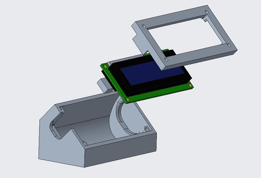 16x2 LCD Housing