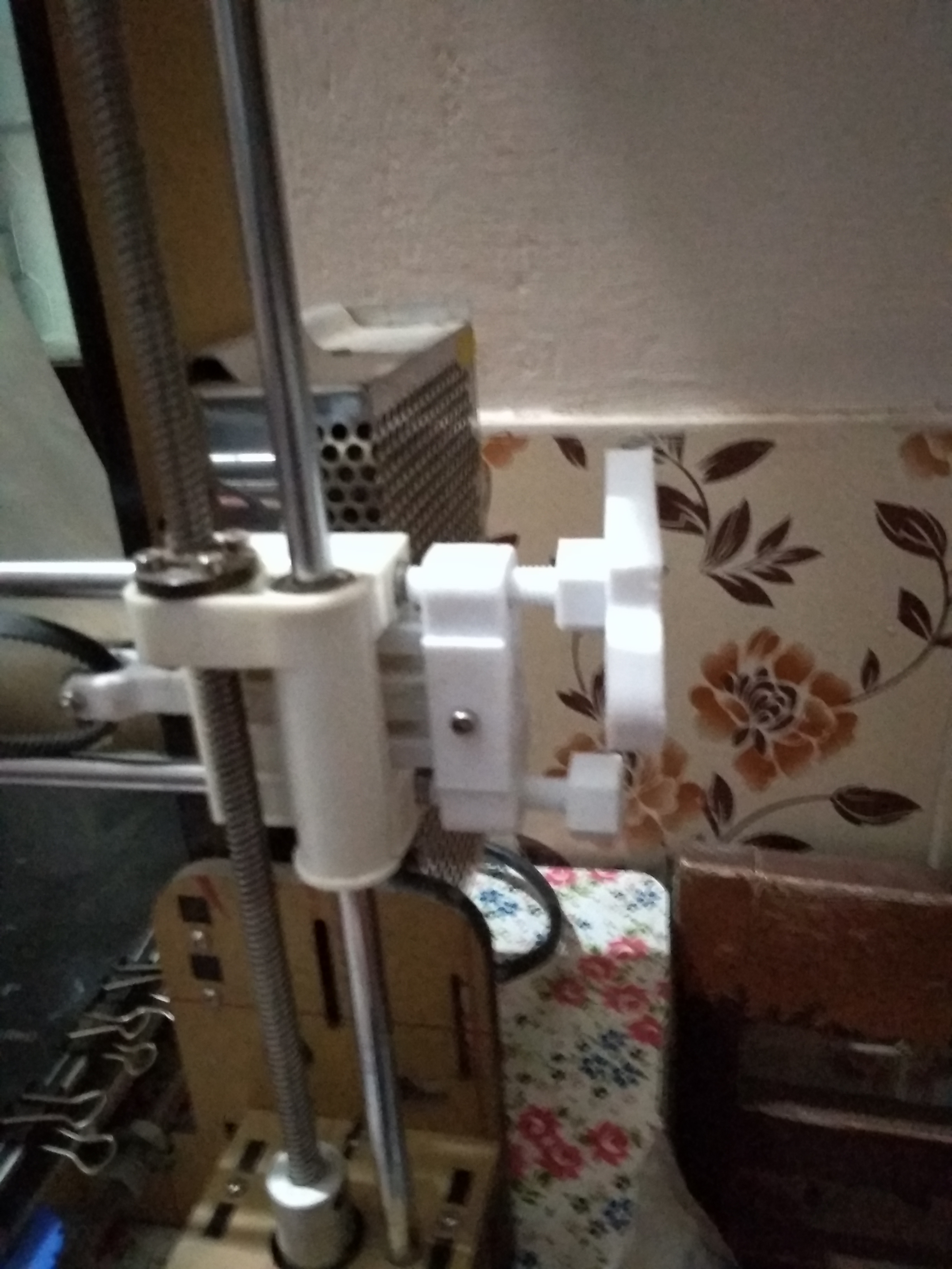 Anet A8 X belt tensor Modified with plastic screw and wrench