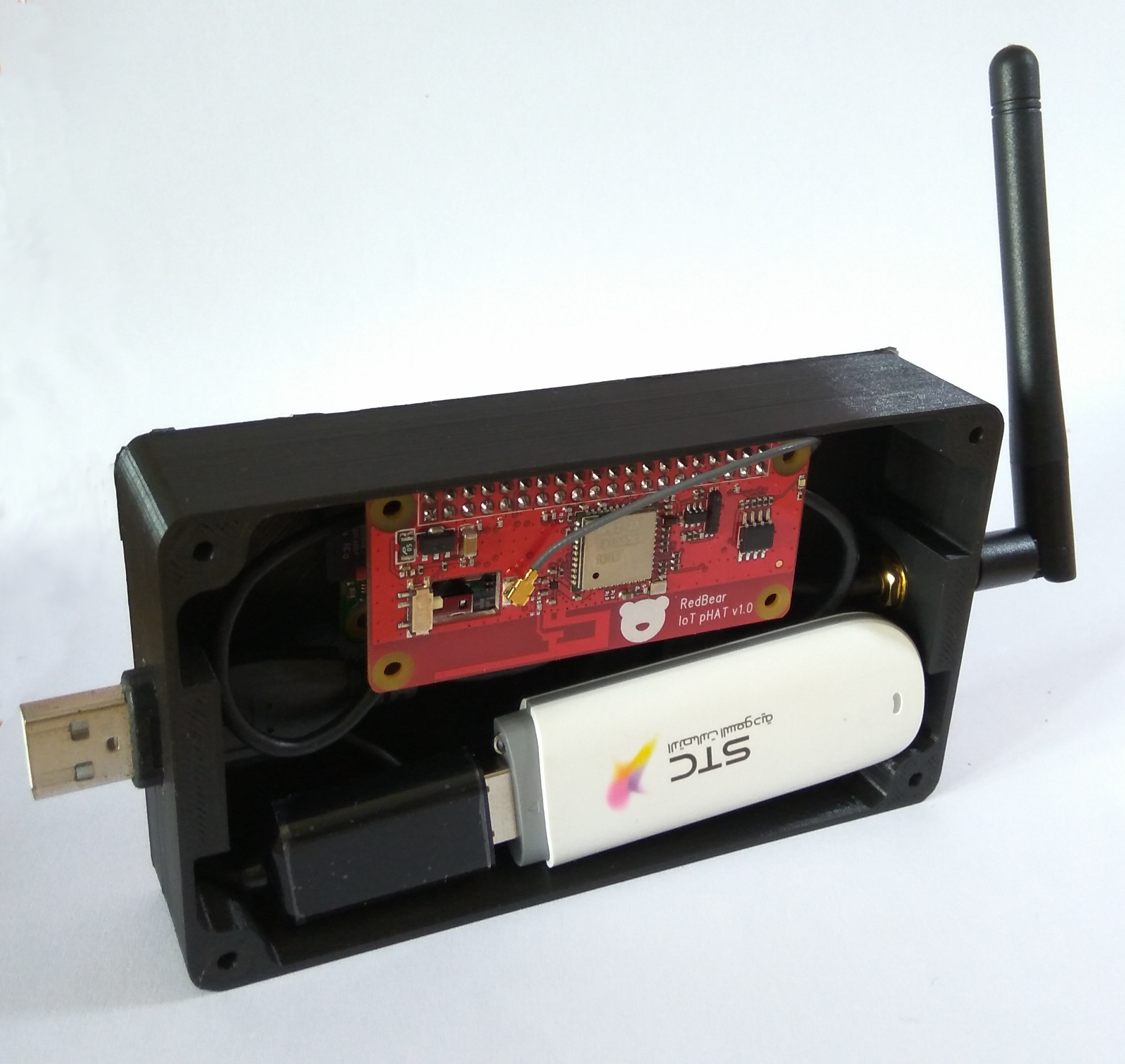 Pi Zero SMS gateway case
