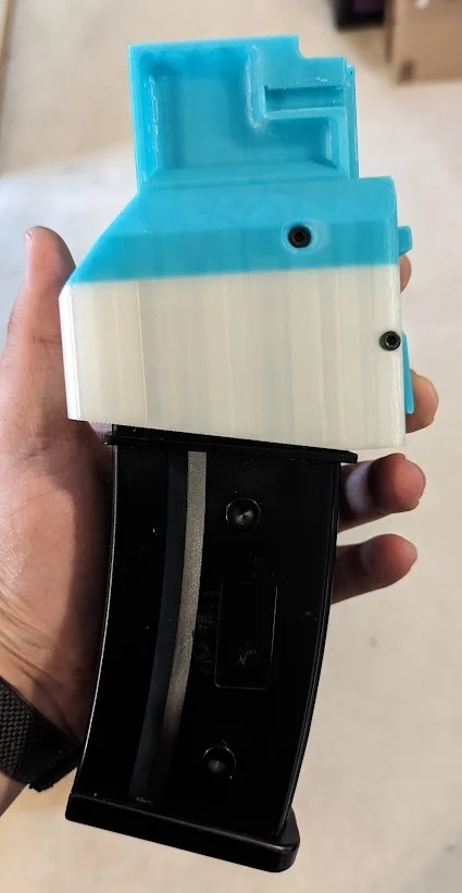 G36 AEG to Odin Airsoft Speedloader Adapter