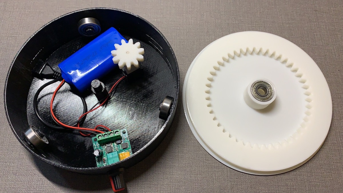 Rotary Table（simple, adjustable speed, rechargeable）