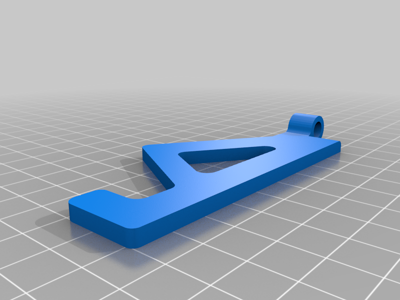 Pocket phone stand to be assembled
