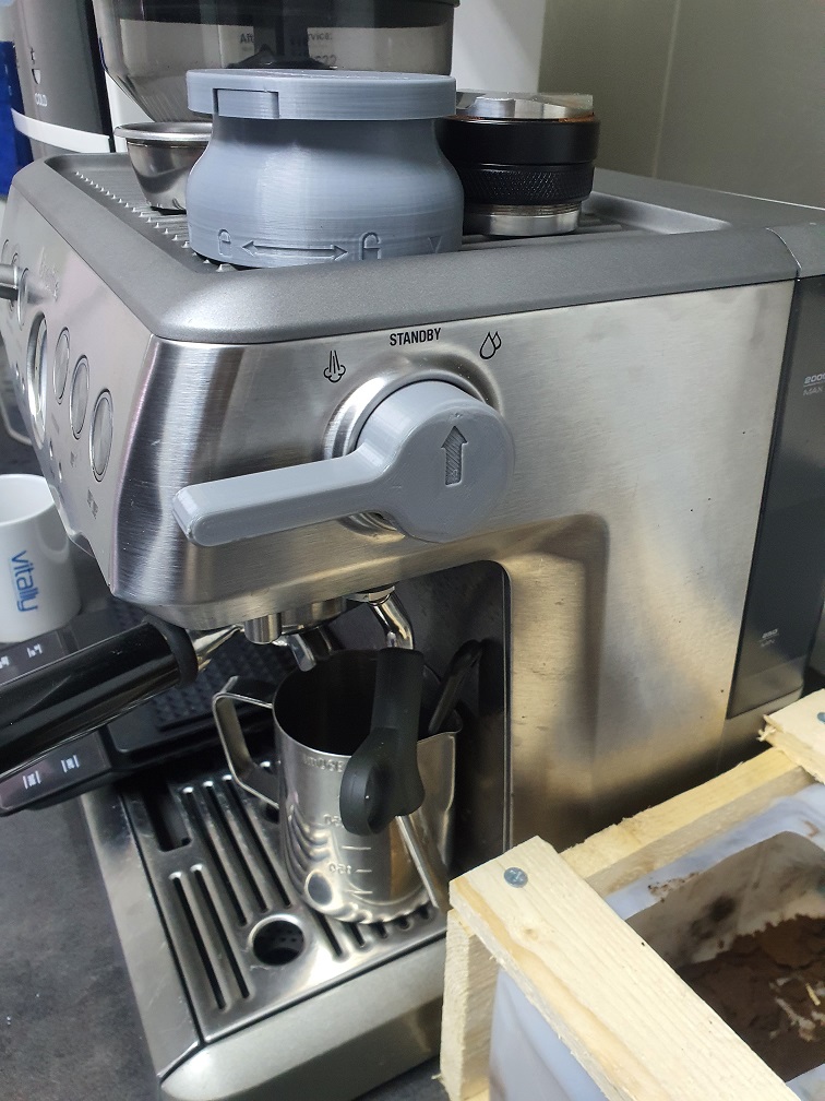 Breville BES70 Steam and Hotwater Lever