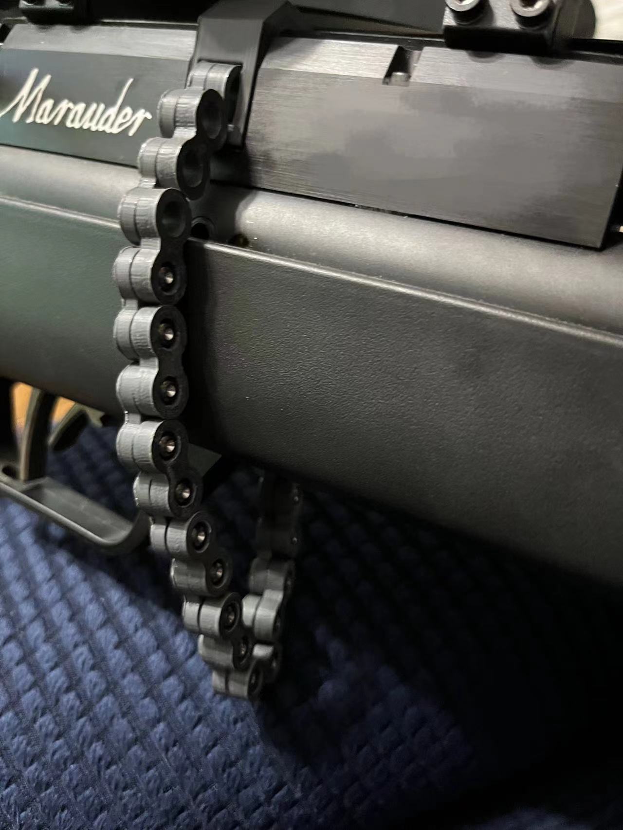 .22 clip pellet chain belt for Benjamin Marauder pcp air rifle