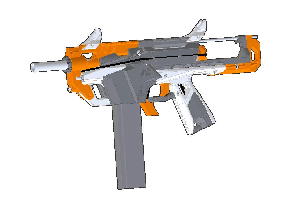 ESPER - Nerf Elastic Homemade