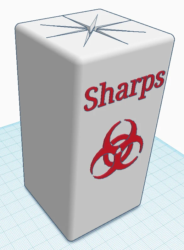 Sharps Container - Square