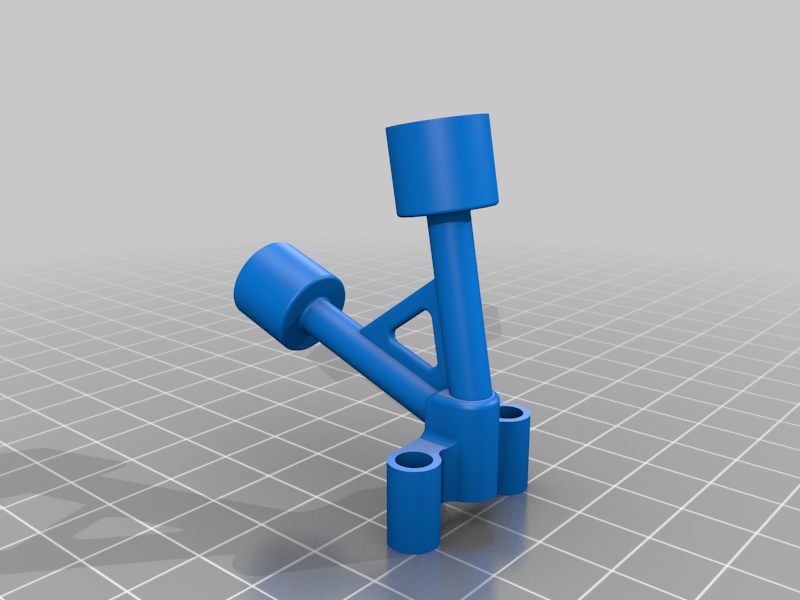 Walksnail Avatar Dual Antenna Mount for 20mm standoff distance frames like Five33 Lightswitch