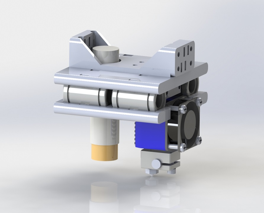 E3d V6 Bowden Carriage with LJ18A3-8-ZBX Sensor