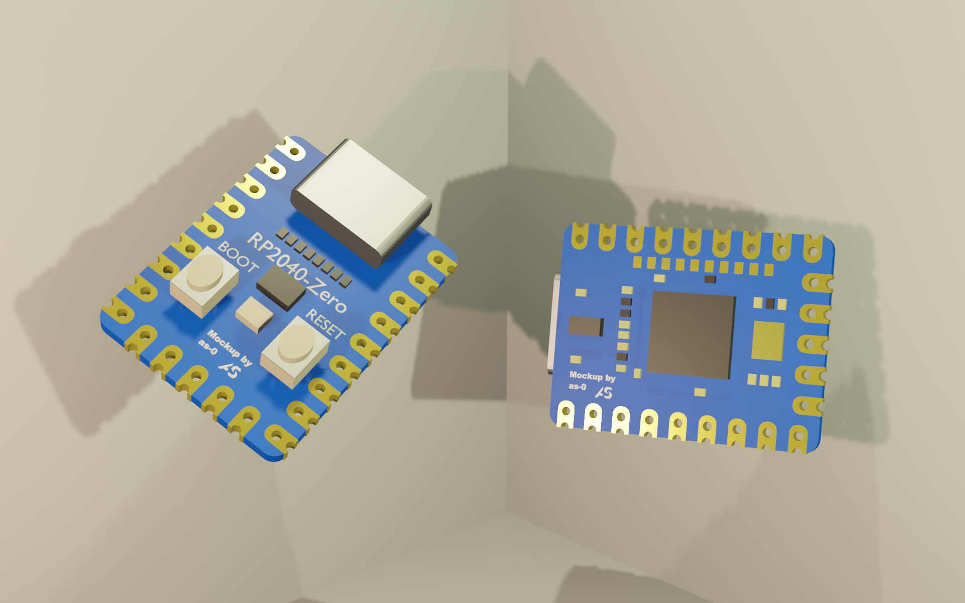 Mockup: RP2040-Zero