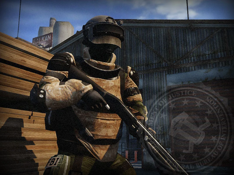 Max Force SWAT Responder from Payday2 (+Seperate Helmet)