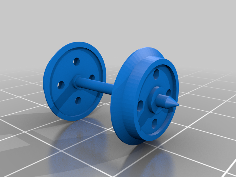 OO Scale 14.1mm Wheelset