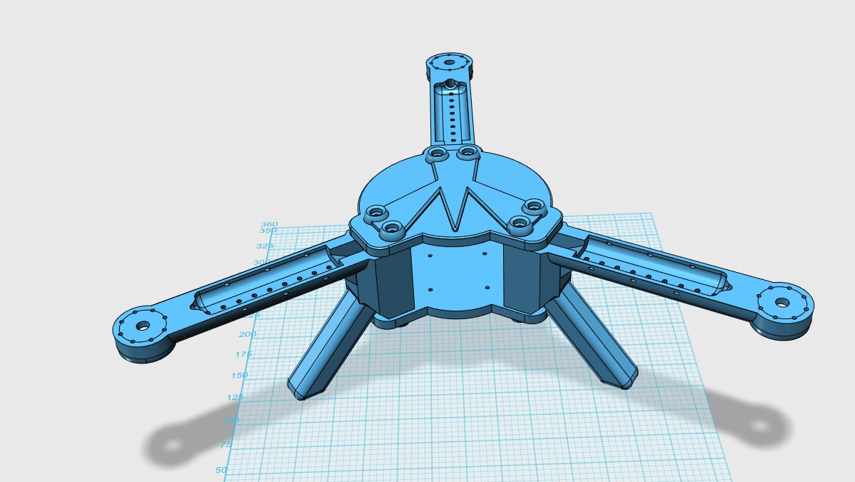 jkef´s Drohne 3 Arm für Arducopter