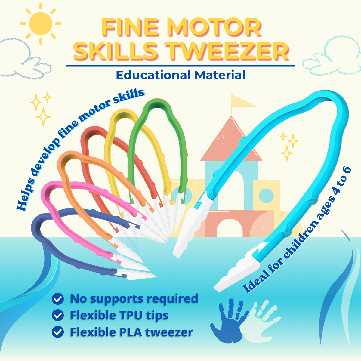Fine Motor Skills Tweezer for Kids
