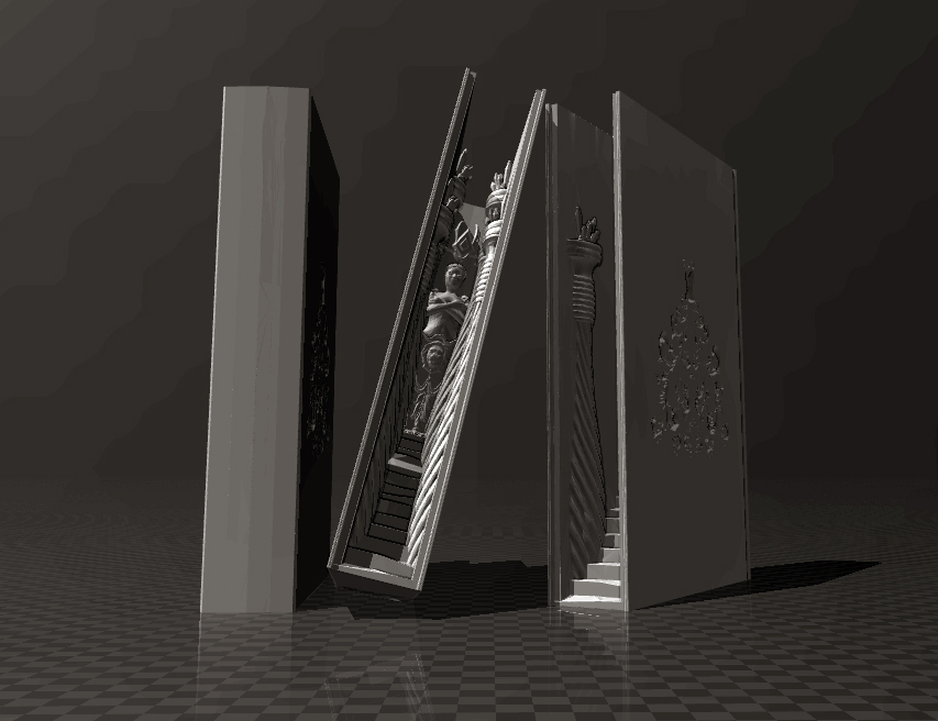 Bookshelf Insert - Magic Book II