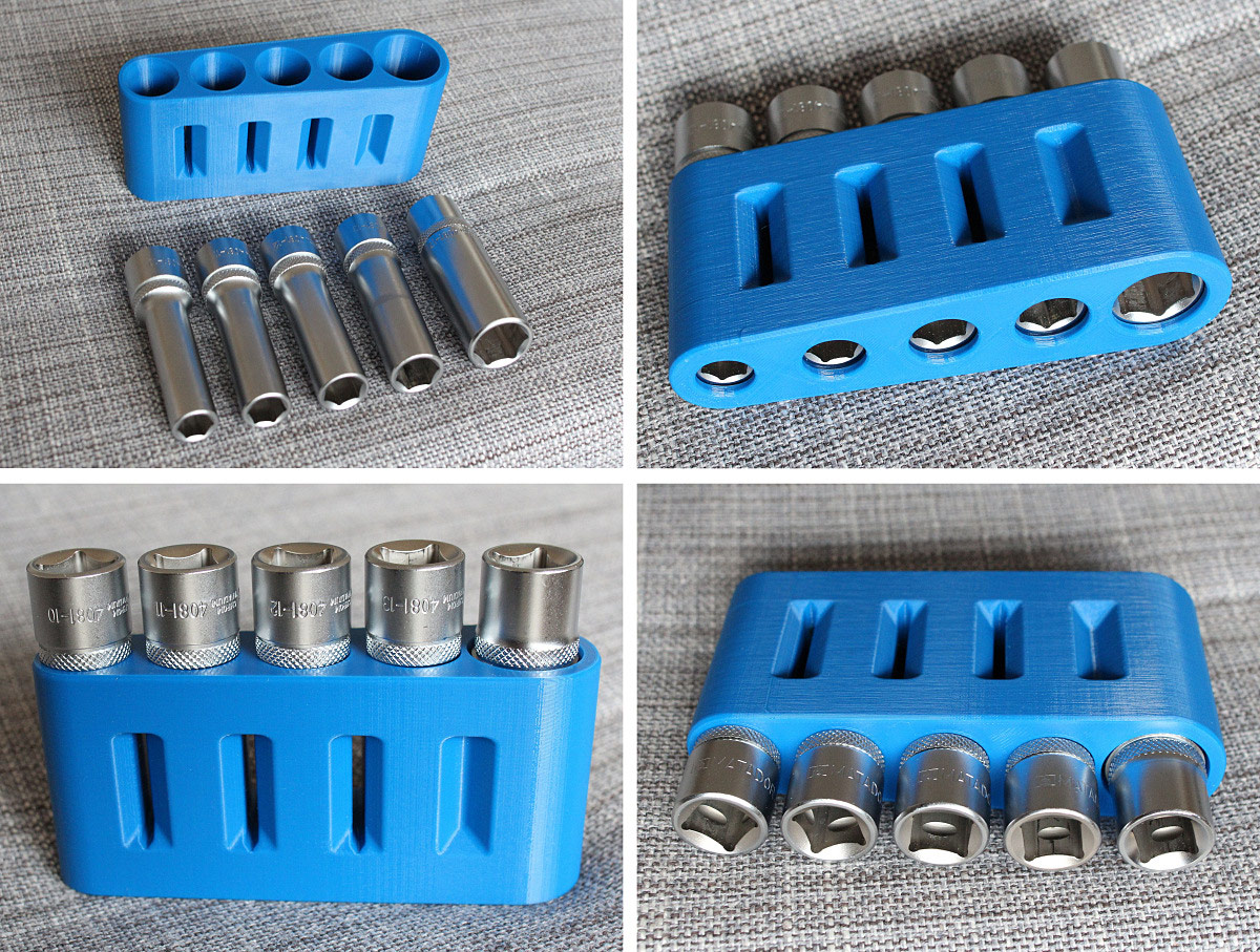 Socket wrench insert Holder