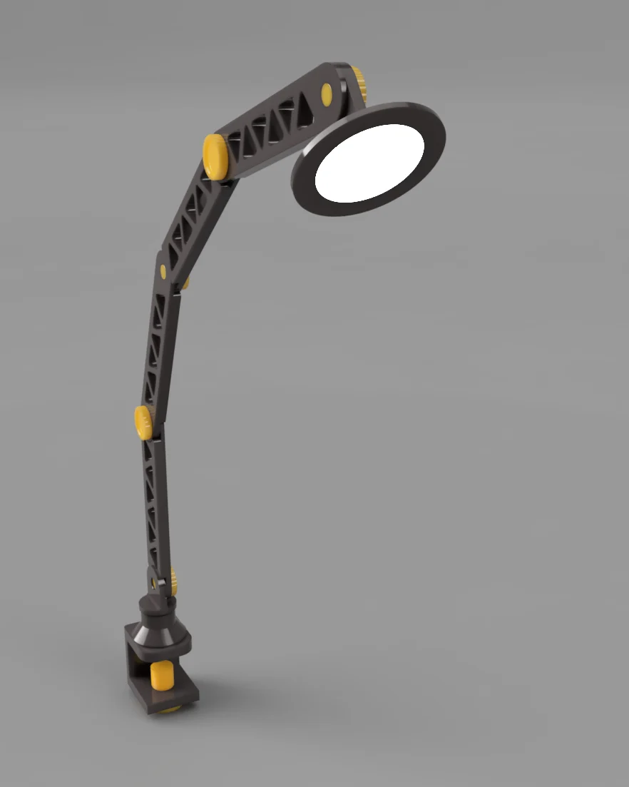 Articulated Worktable Lamp