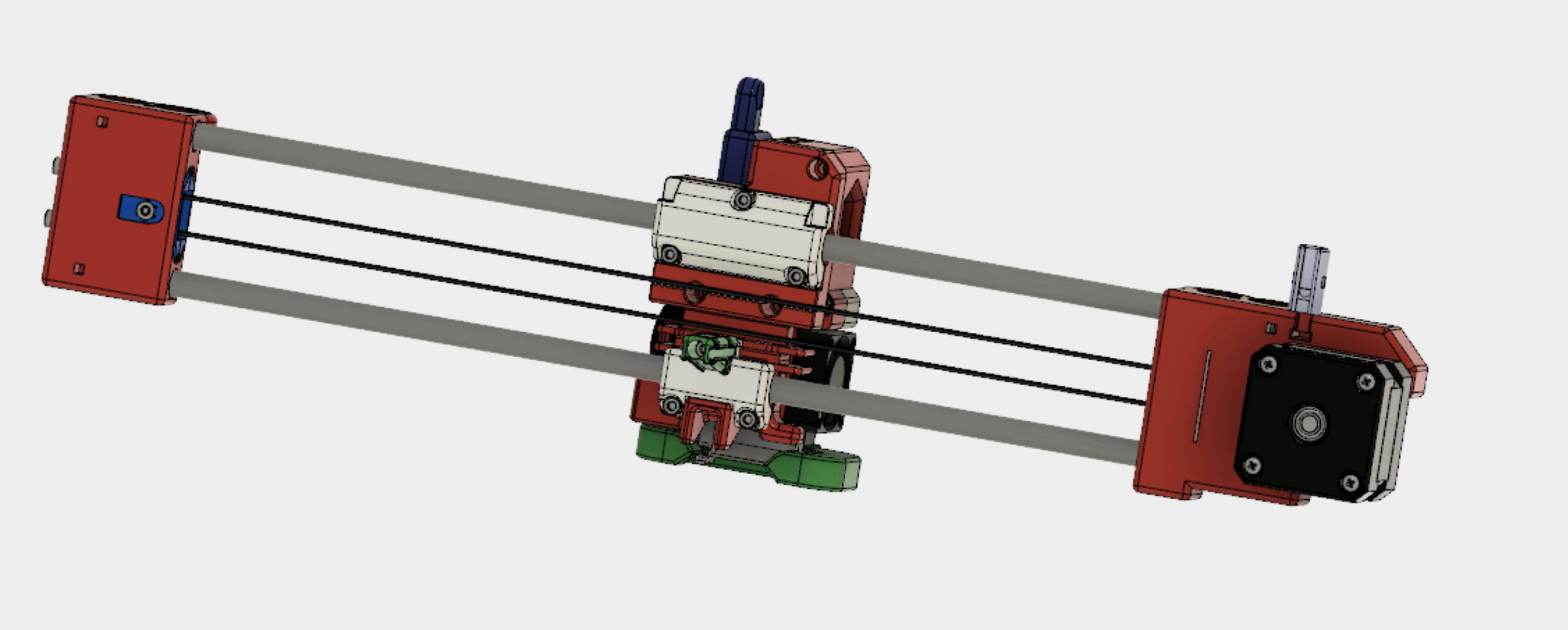X-Axis Parts for Zaribo and Prusa MK2(S)