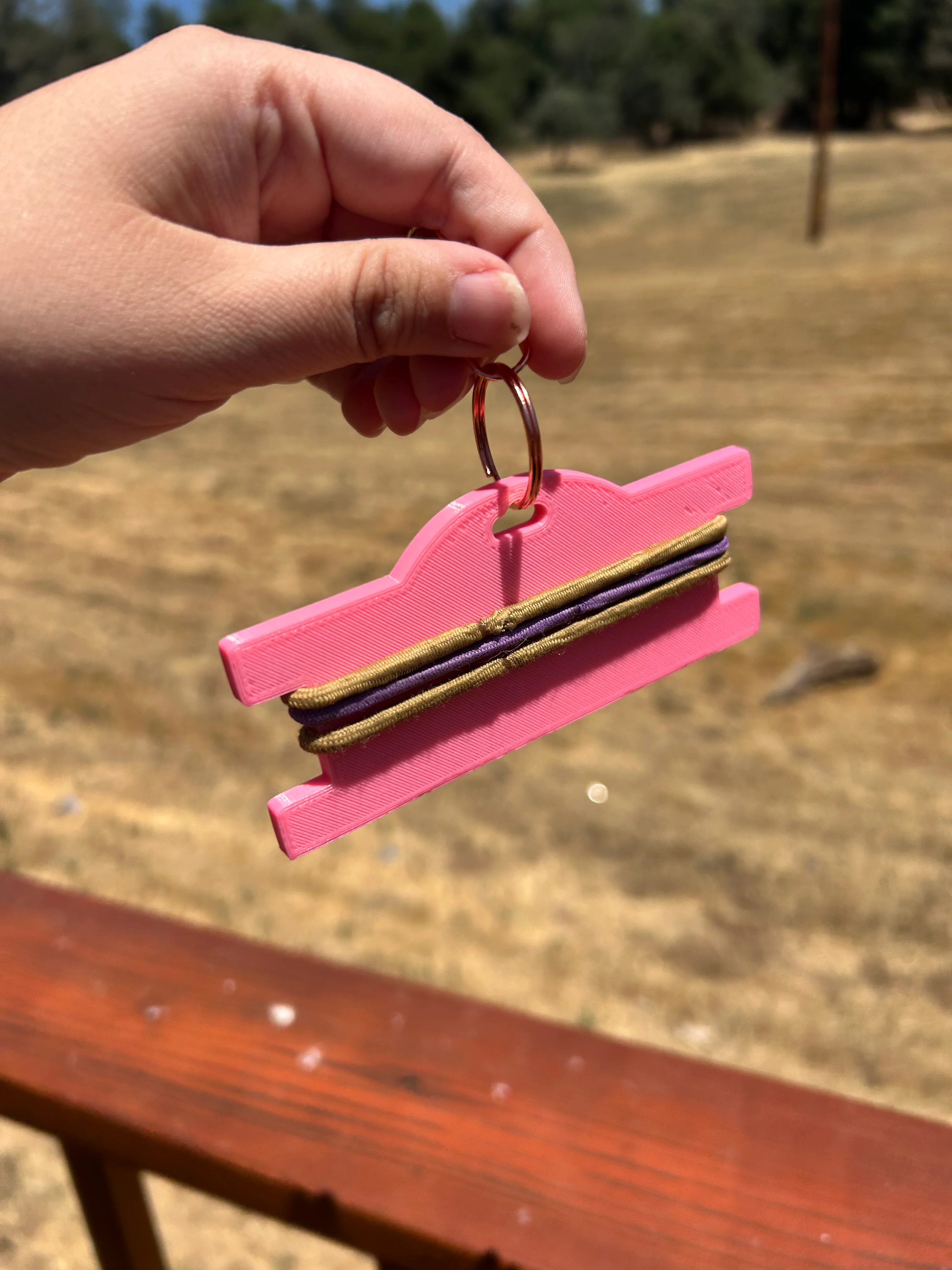 Hair Tie Travel Holder