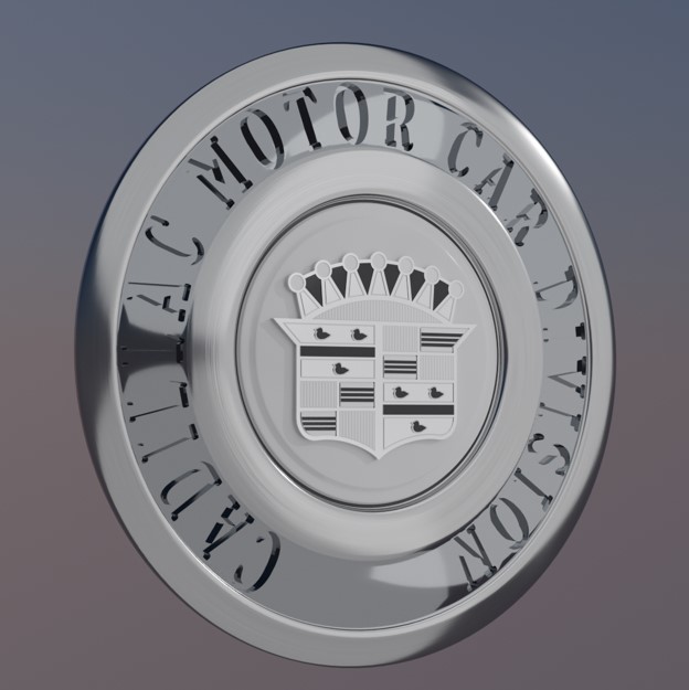 Ecto-1 Cadillac Hubcap Wheel Center Cap
