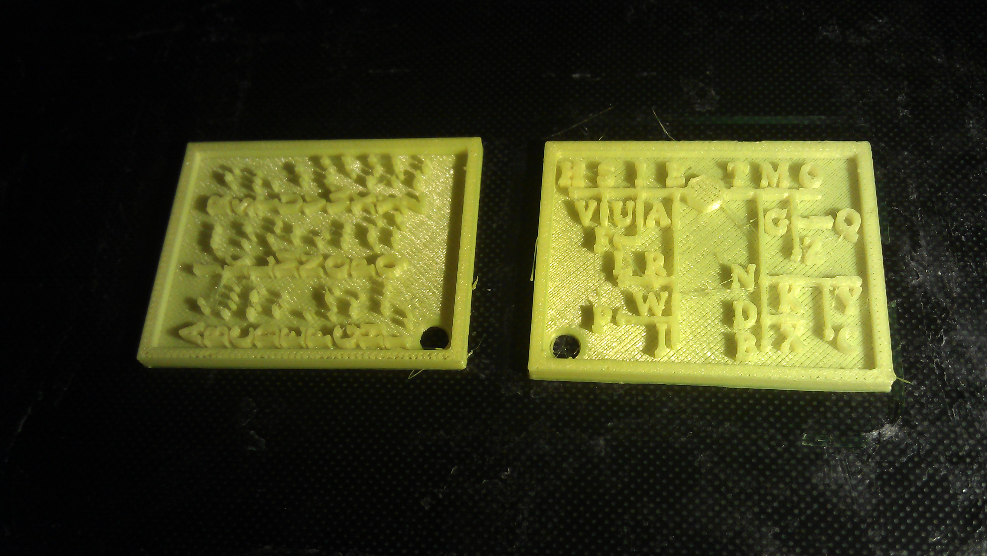 Morse code keychain - FDM remix