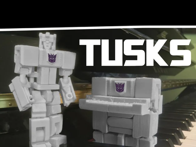 Tusks: The 3D-Printable Piano Transformer!
