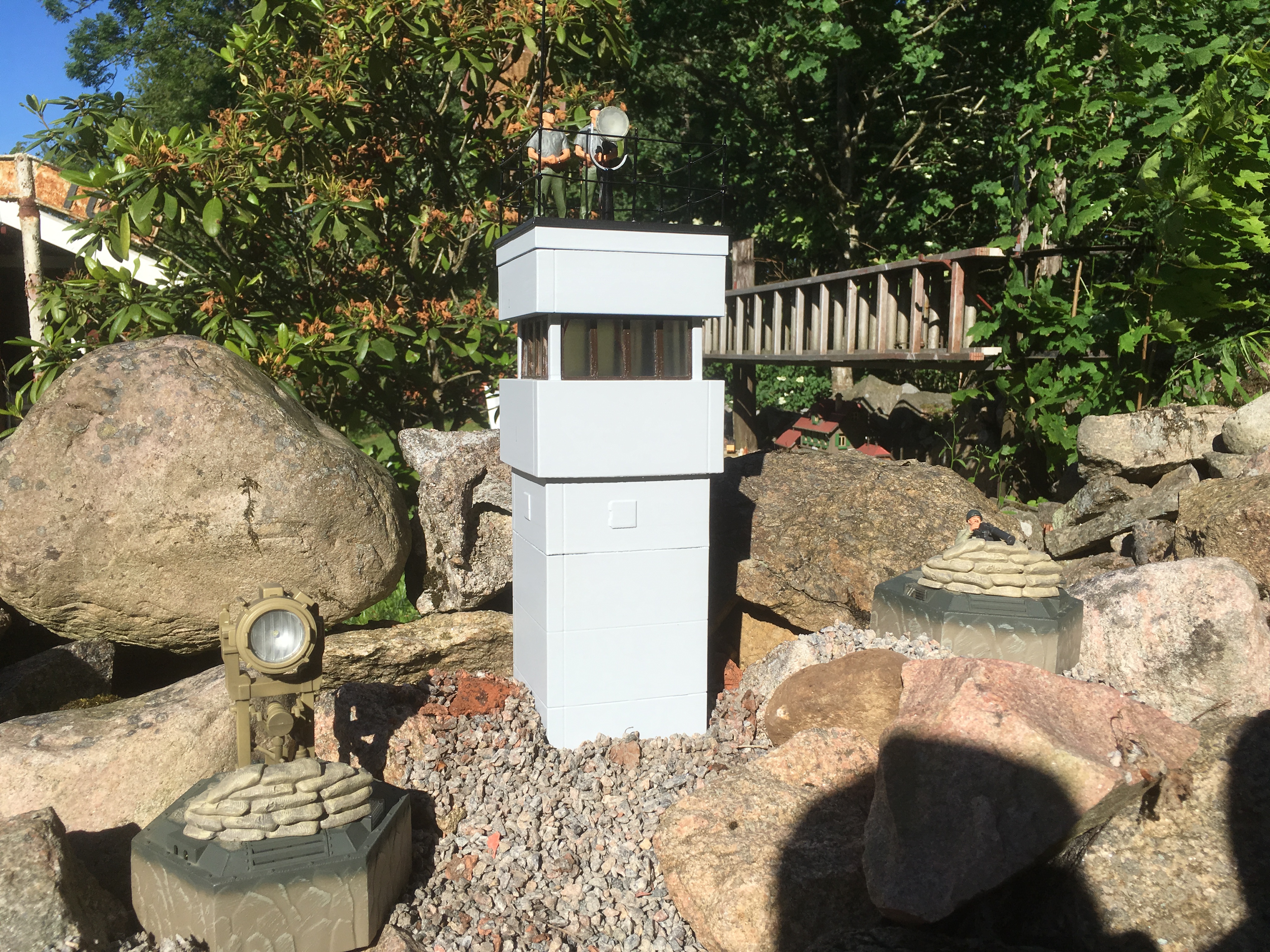 B-Turm German Watchtower for G-scale