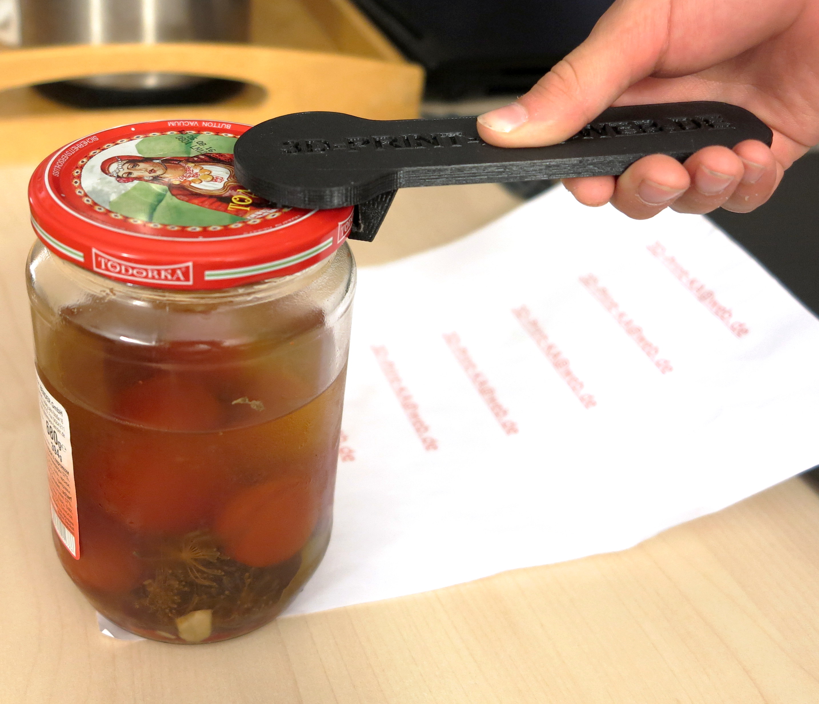 Jar Opener, Glasdeckelöffner, Einmachglas Öffner. New version V2 available!!!