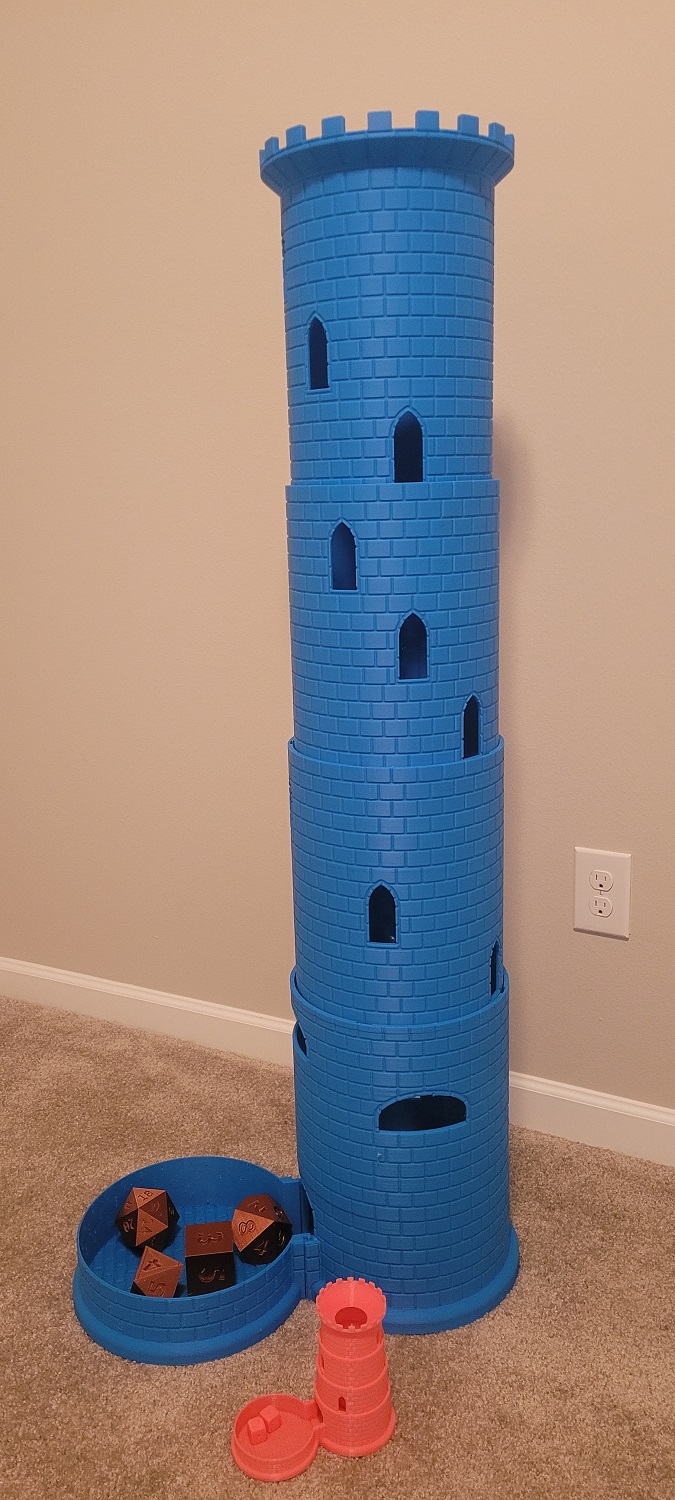Taller Collapsible Dice Tower
