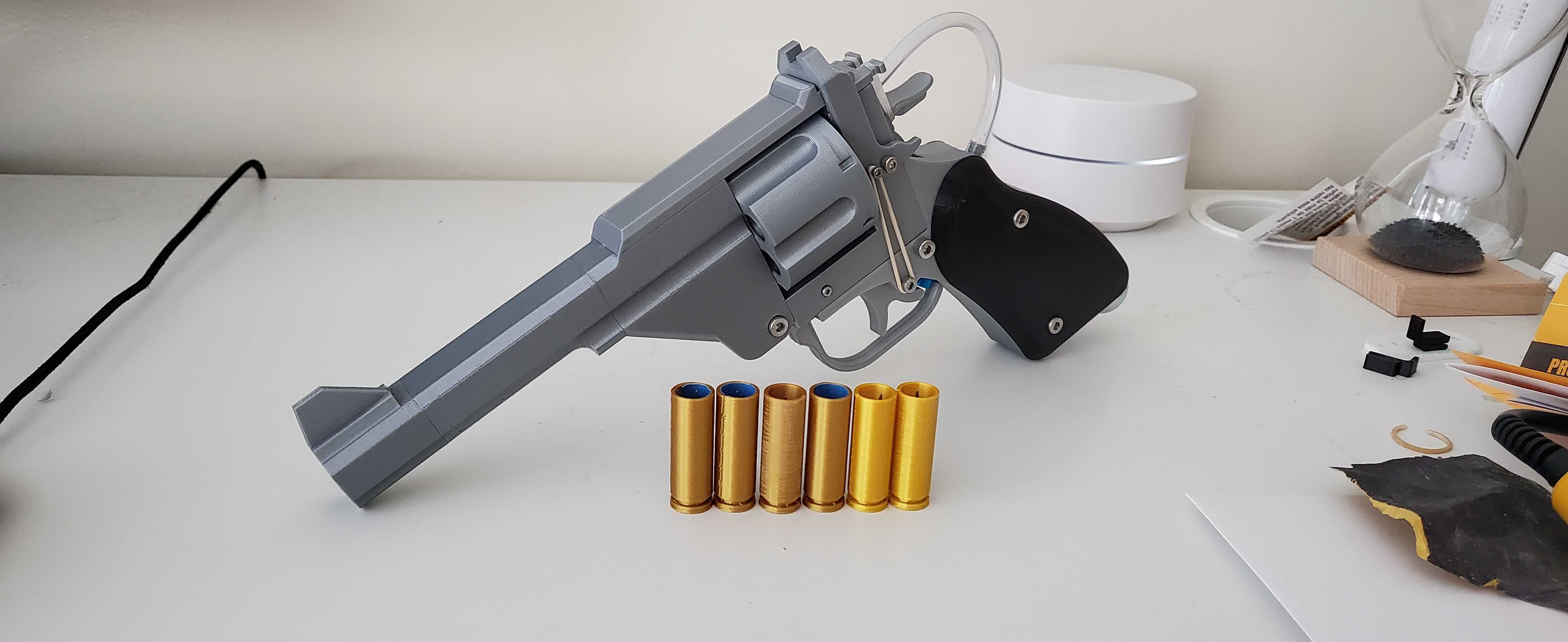 Single Action CO2 Airgun Revolver