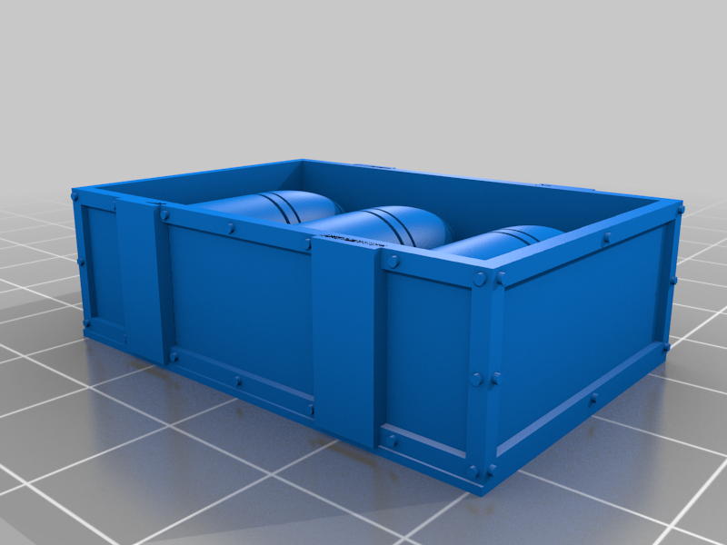 Imperial Bombard Shells and Crate