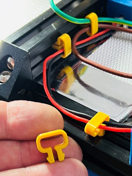 Cable clip for 2020 profile Voron
