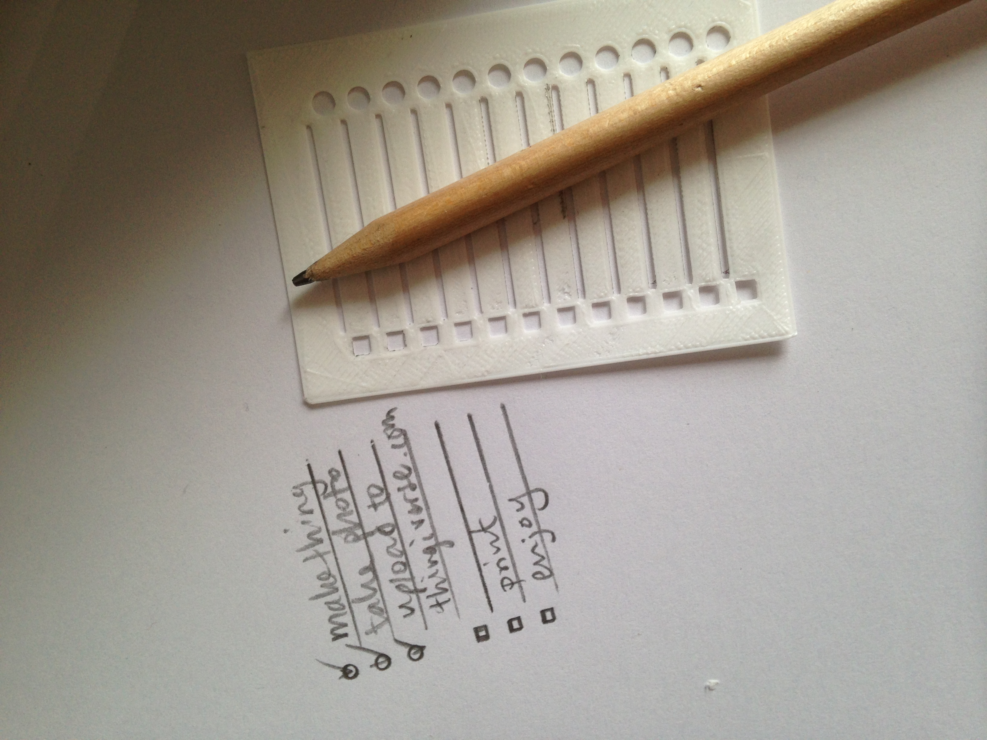 Thin todo list maker/stencil