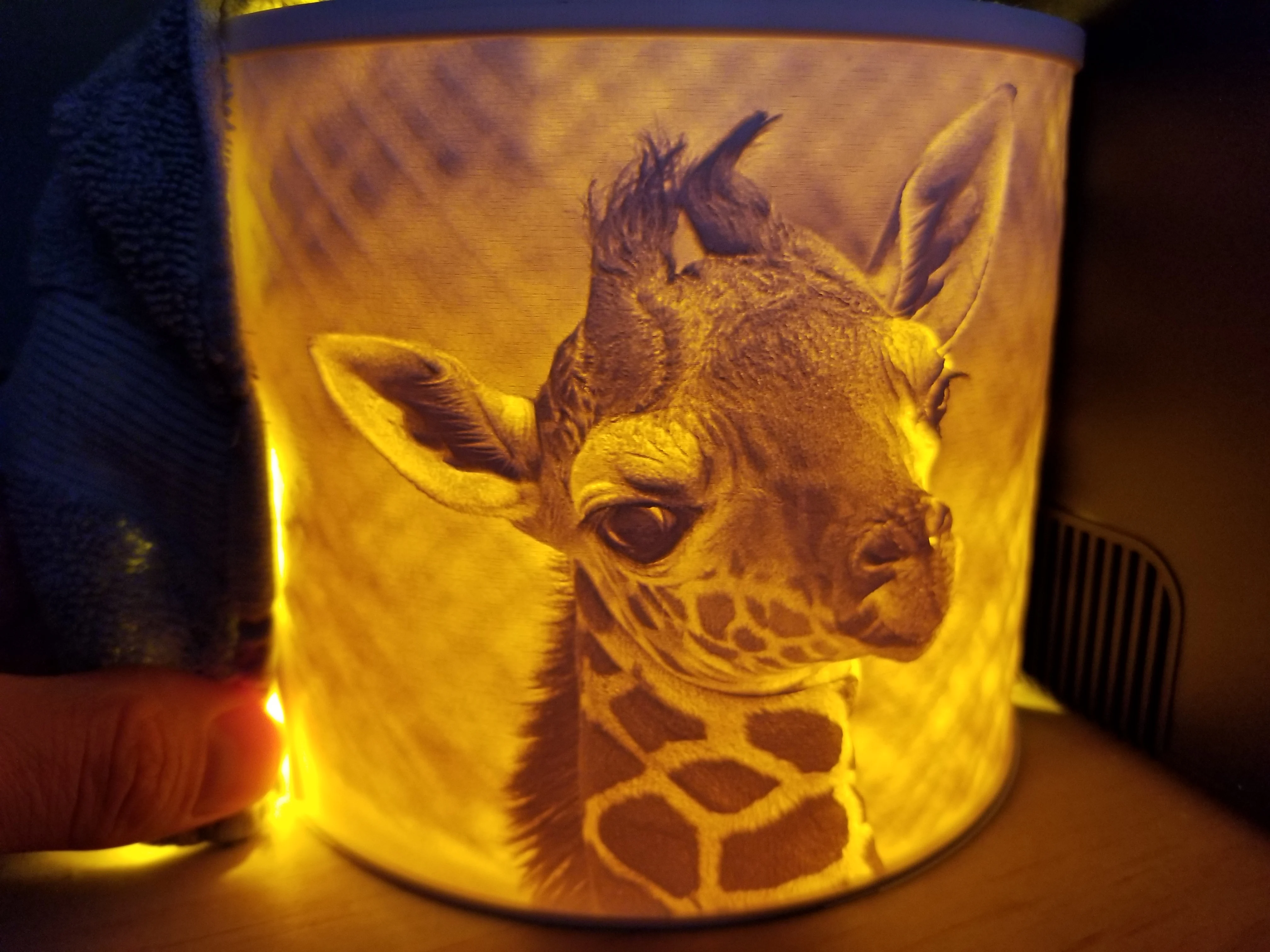 Giraffe Lithophane