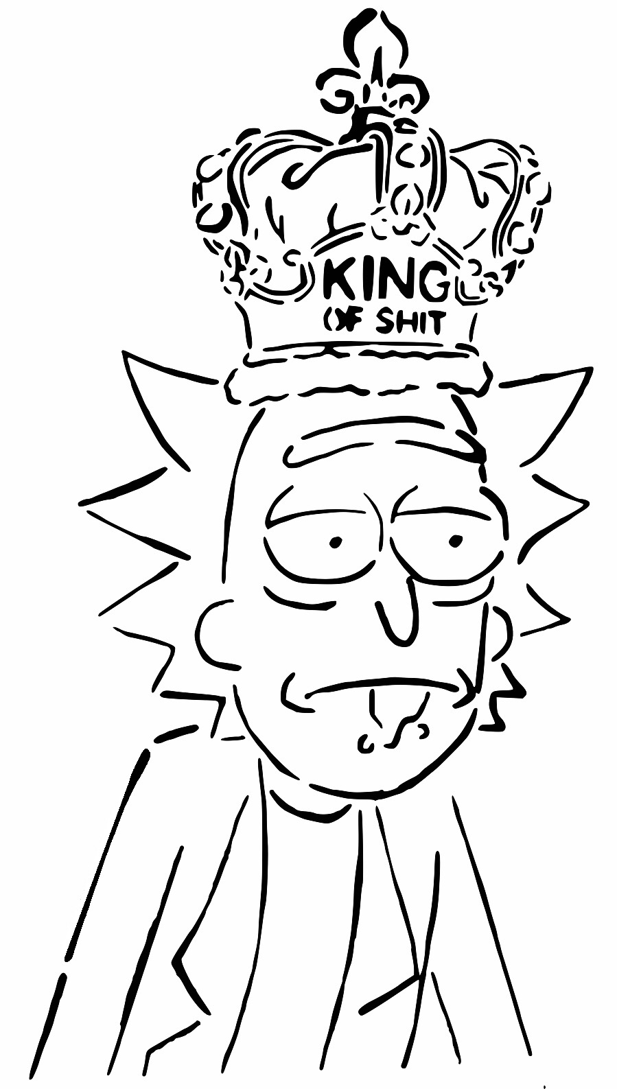 RIck Sanchez stencil 4