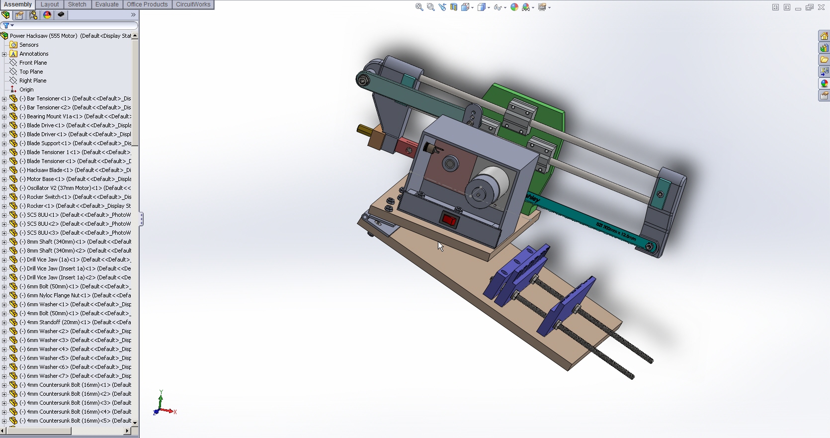 Power Hacksaw
