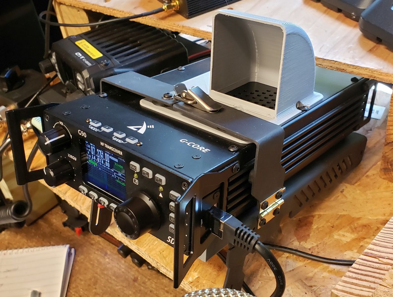 Xiegu G90 Speaker Redirector