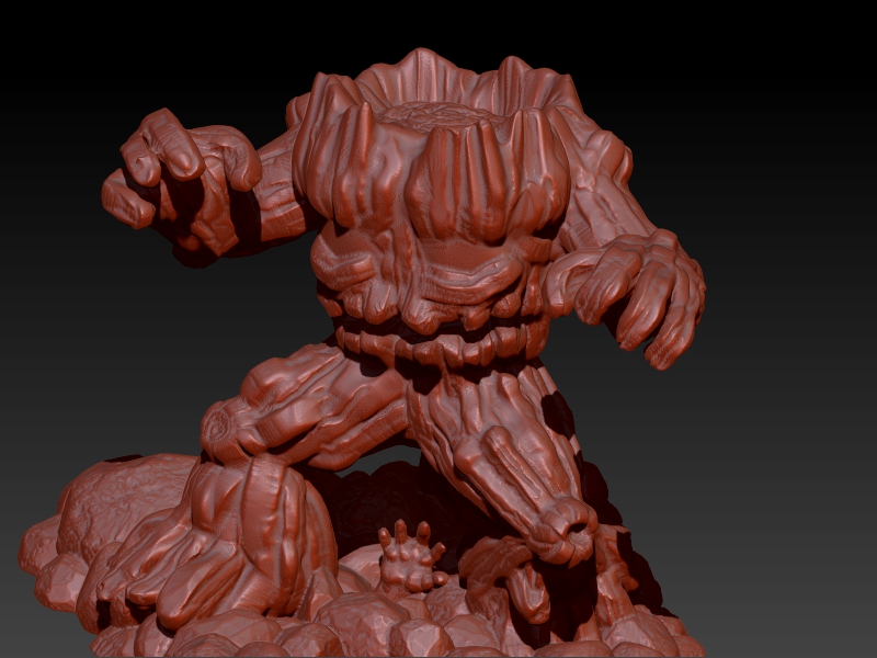 Treegarr mini statue.
