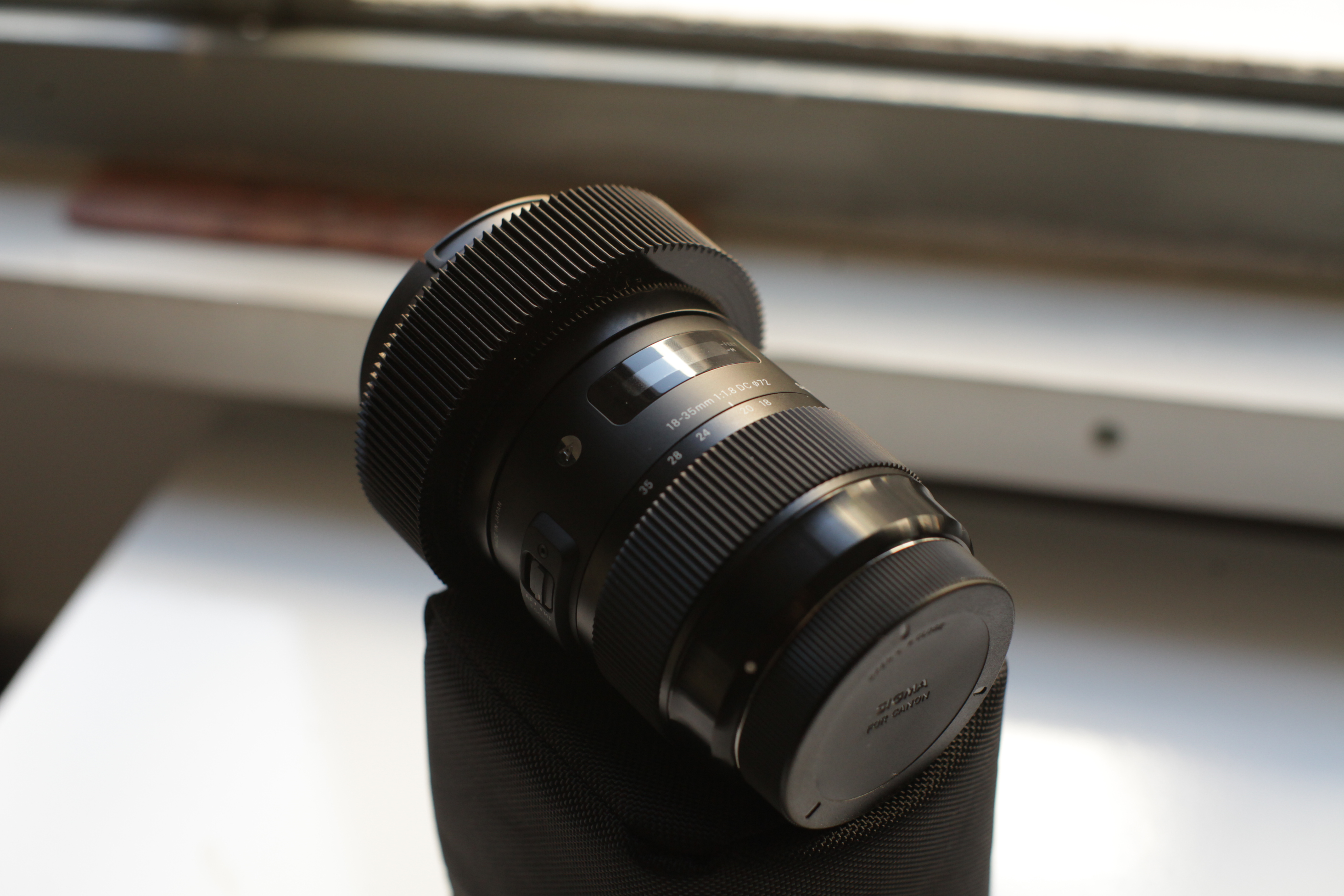 Cine Mod - Sigma 18-35 F/1.8 - Focus Wheel / Focus Gear