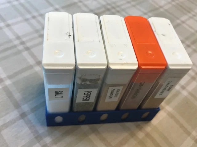 Tic Tac Spice Rack with inserts