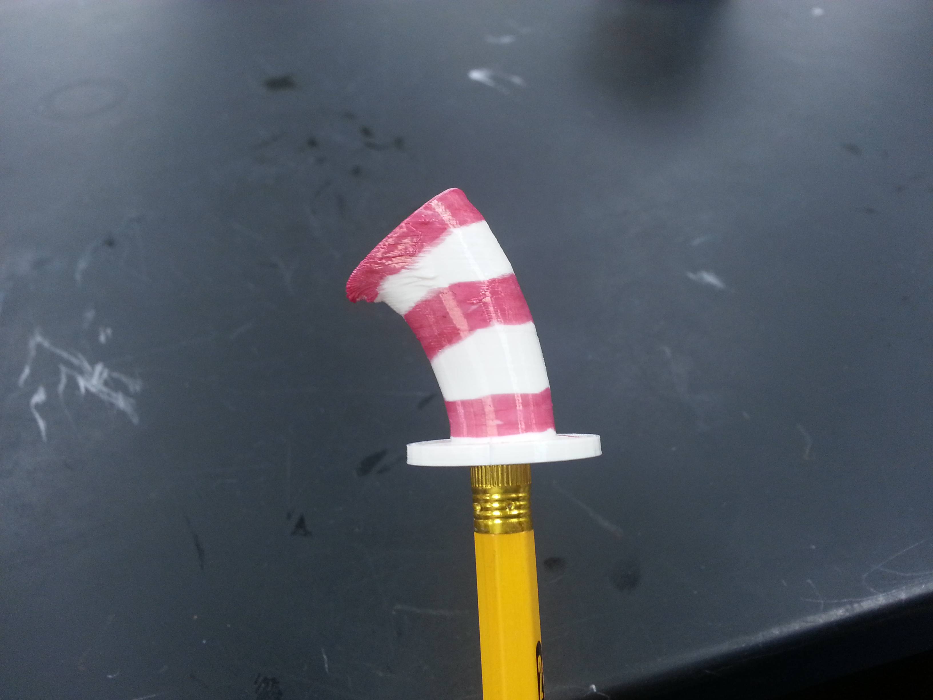 Cat in the Hat Pencil Topper