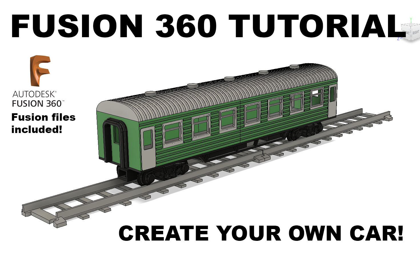 Train Car Tutorial in Fusion 360 for OS-Railway