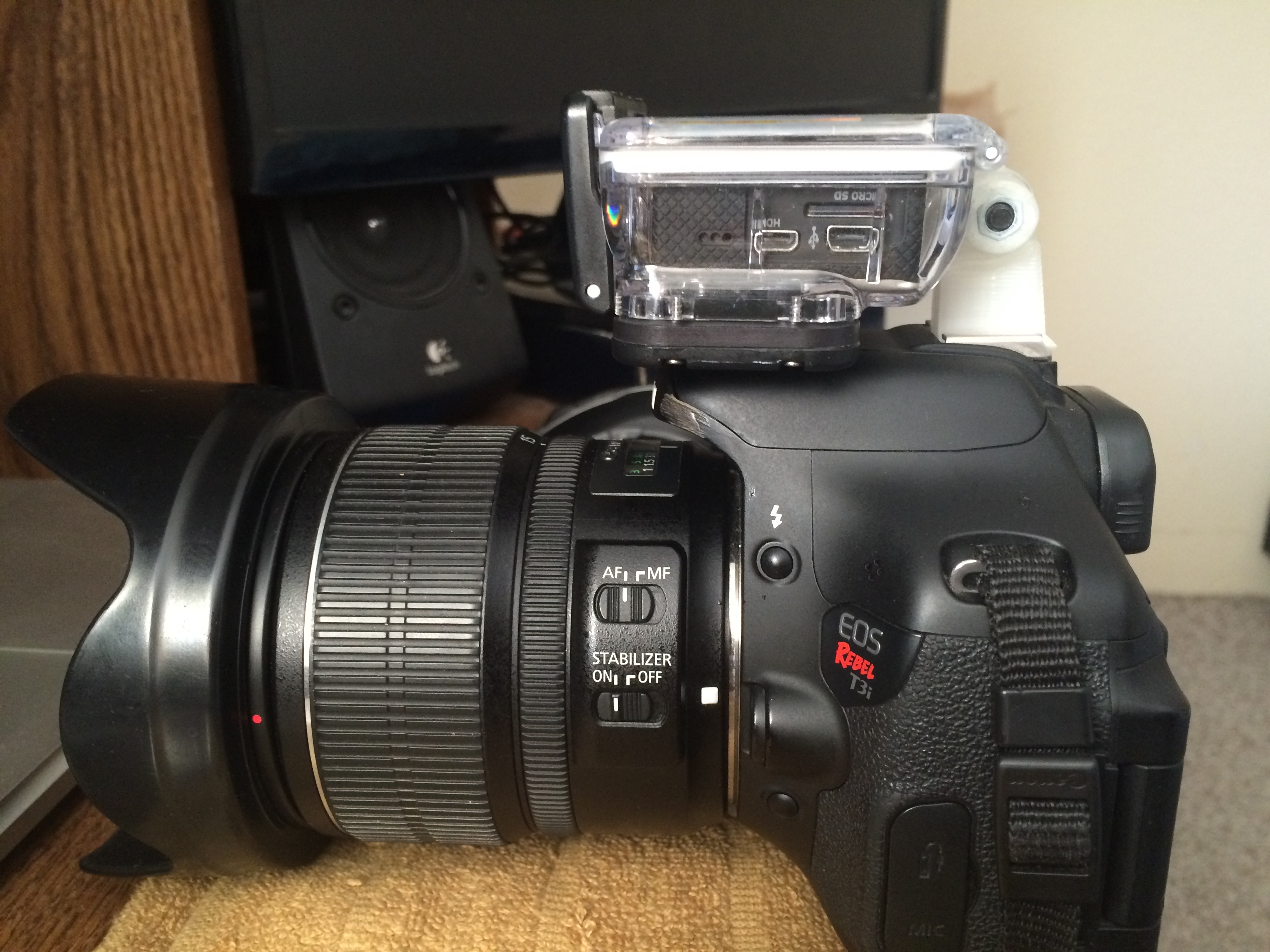 GoPro DSLR Camera Hotshoe Mount
